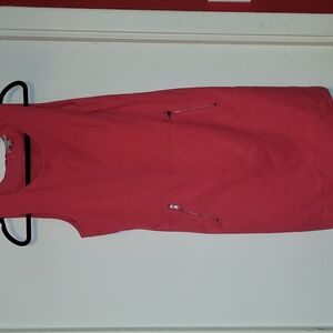 Gap medium sheath dress salmon Olga pink sheath dress with pockets